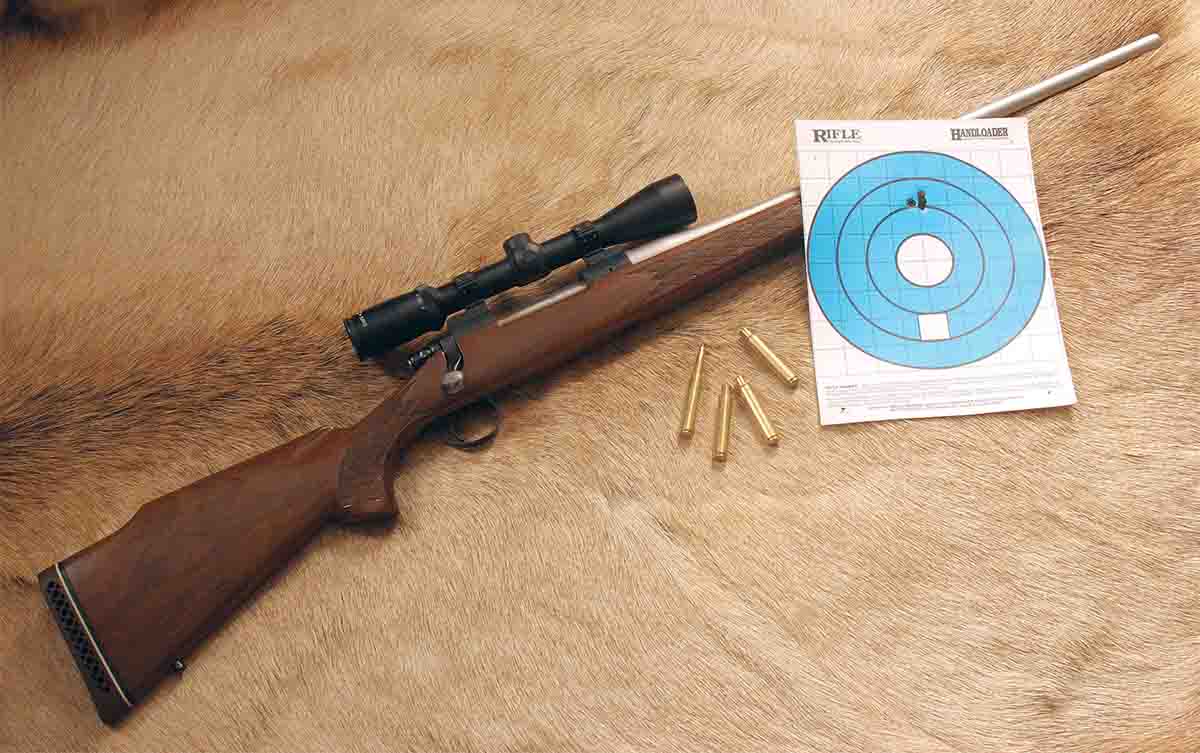 John’s latest project is a Remington 700 .280 Ackley Improved with a Douglas barrel.